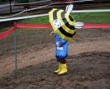 This little spectator was dressed for the conditions. ©Paul Guerra